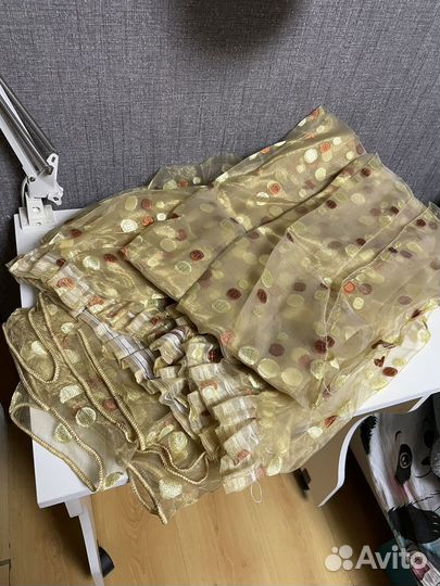 Комплект шторы и тюль бу