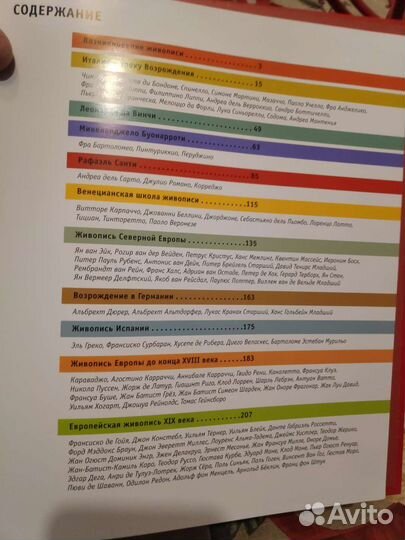 Книга альбом Мировая живопись