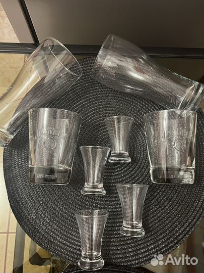 Стаканы, рюмки, кружка