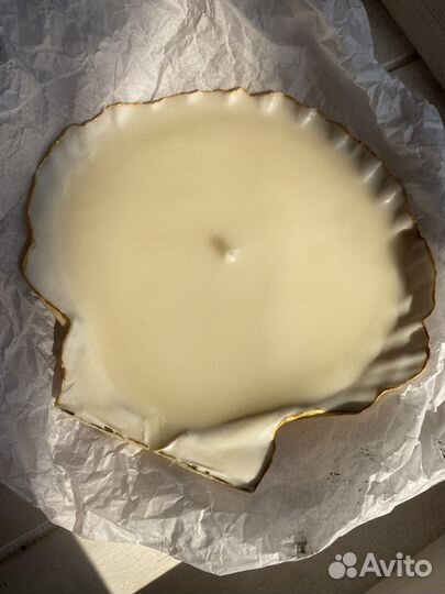 Свеча в раковине морского гребешка