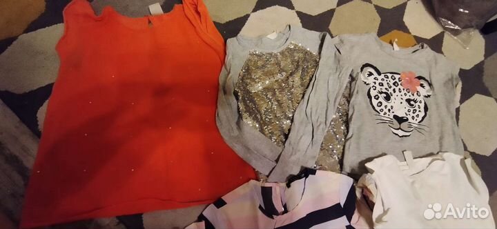 Брендовые Вещи пакетом на девочку 128-140