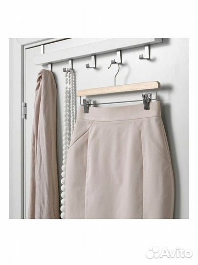 Вешалки плечики деревянные IKEA бумеранг для брюк