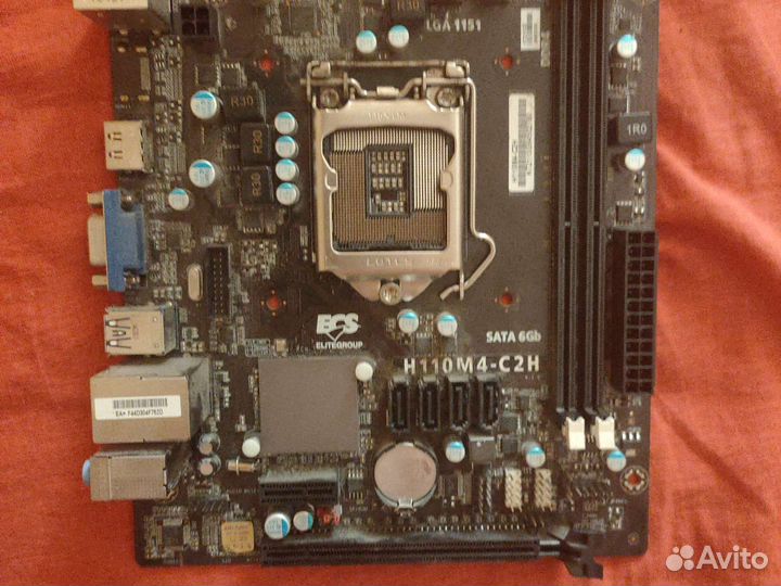 Материнская плата lga 1151