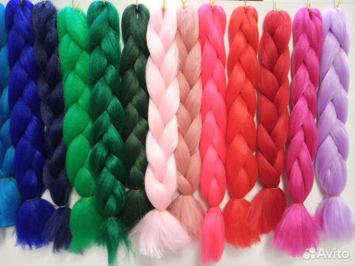 Канекалон однотонный