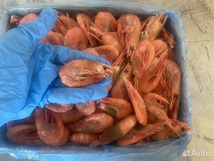 Креветки северные в ассортименте