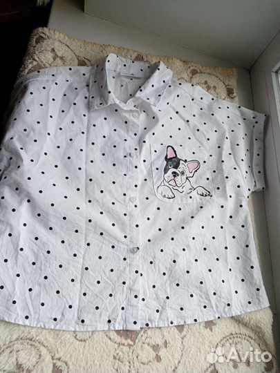 Блузка и брюки, 122 рост