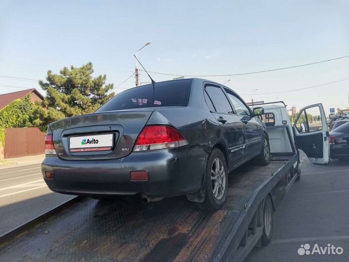 Mitsubishi Lancer 1.6 МТ, 2005, битый, 200 000 км
