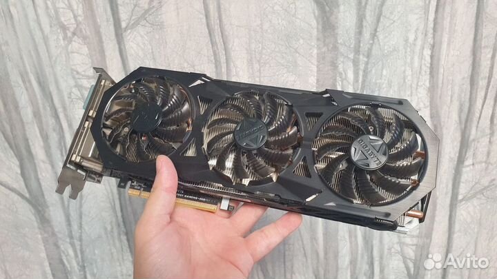 Видеокарта Gigabyte GTX 970 4gb