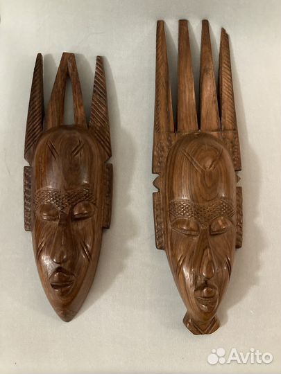 Маски из дерева