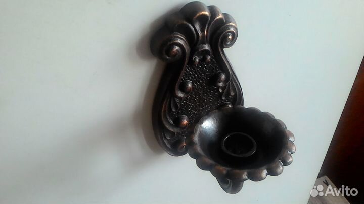 Подсвечник на 1 свечу времен СССР настенный винтаж