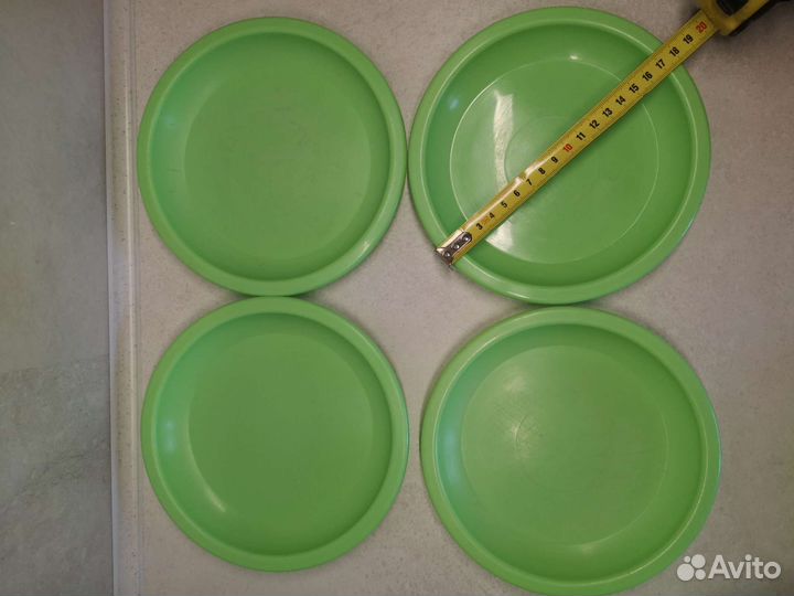 Набор посуды для пикника, дачи на 4 персоны