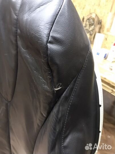 Кожанный чехол на спинку сиденья