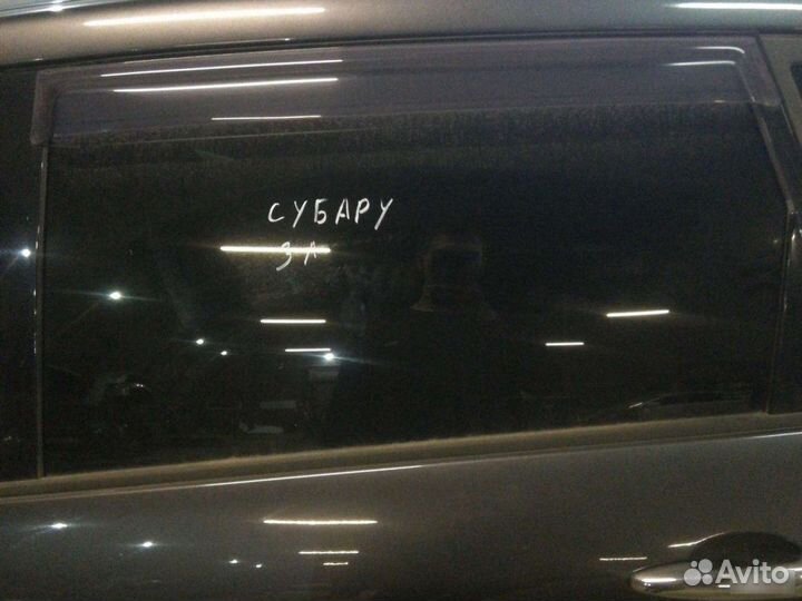 Стекло заднее левое Subaru Tribeca B9