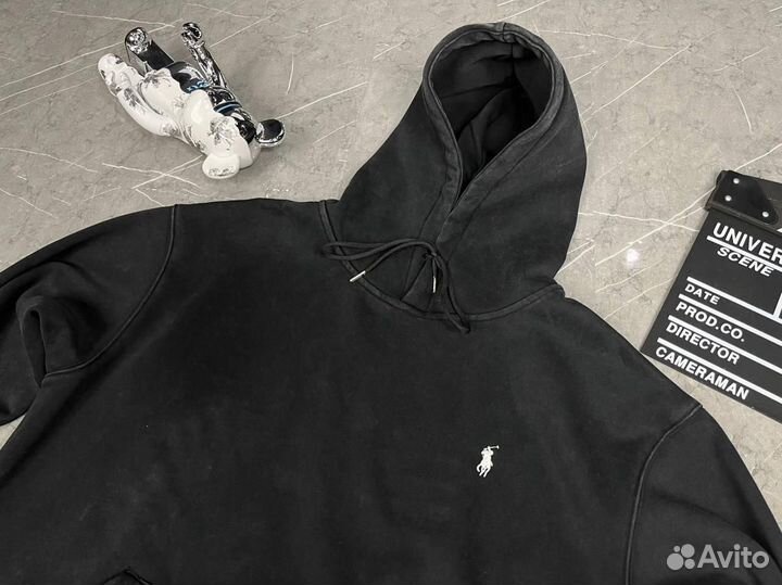 Худи Polo Raulph Lauren зимняя с начесом