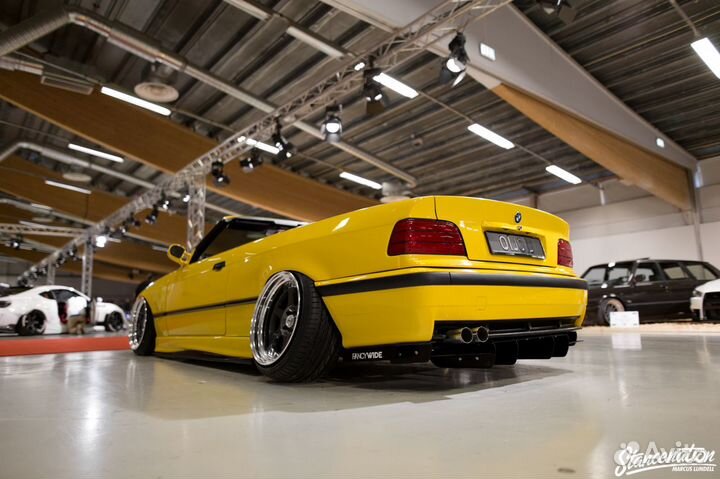 Диффузор заднего бампера BMW E36 Tuning V3