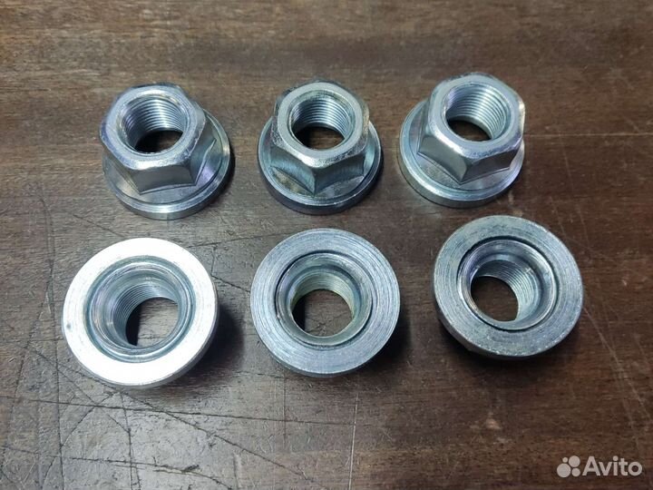Гайка колесная Газель, Газель-Некст завод (6шт)