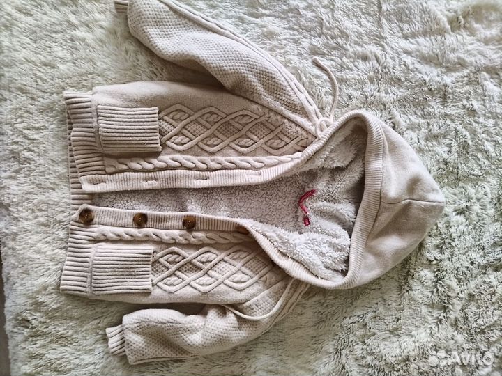 Пакет тёплых вещей для девочки 104