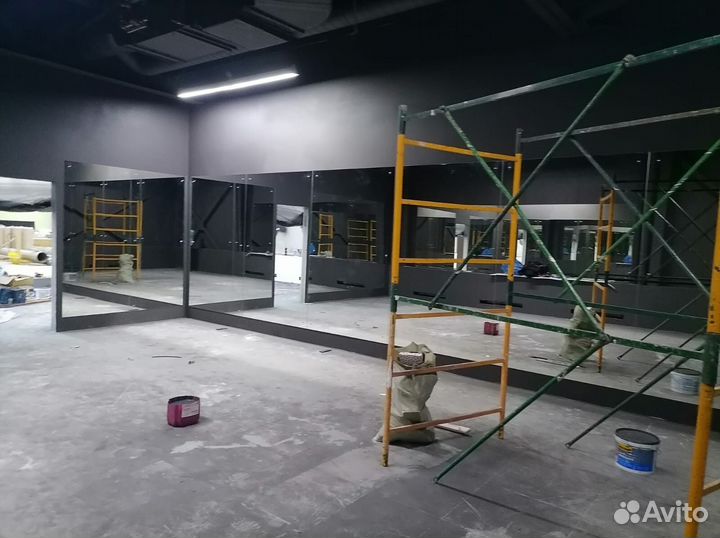 Зеркало в спортзал, фитнес центр