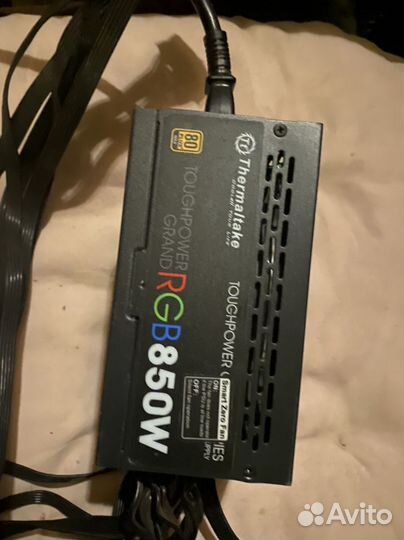 Блок питания thermaltake 850w