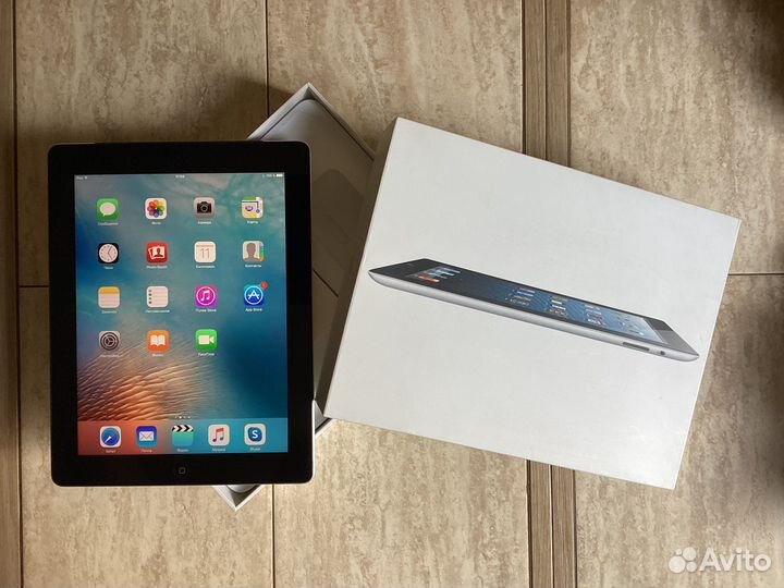 Apple iPad-4 32GB Wi-Fi + Cellular Black