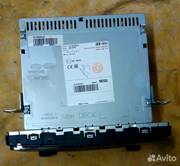 Штатная магнитола на Hyundai creta