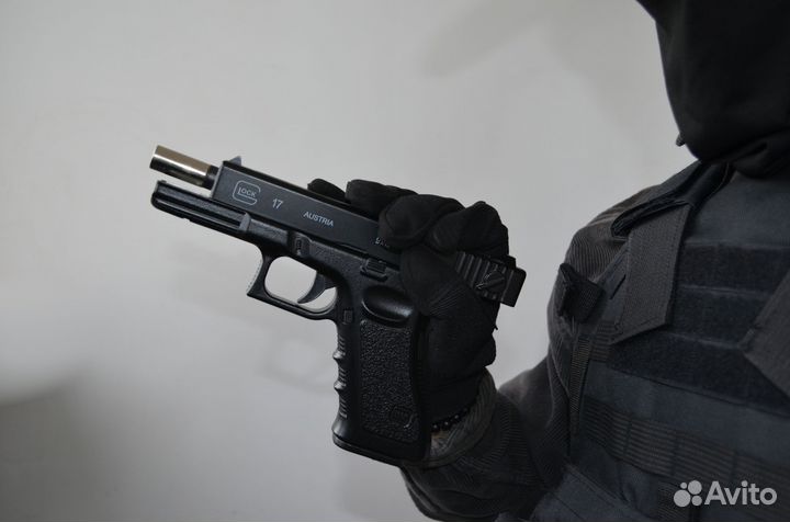 Игрушечный пистолет Glock 17 металл