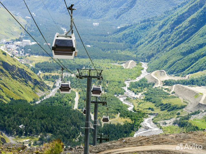 Экскурсия — Кисловодск — Ледяная поляна Азау и озе