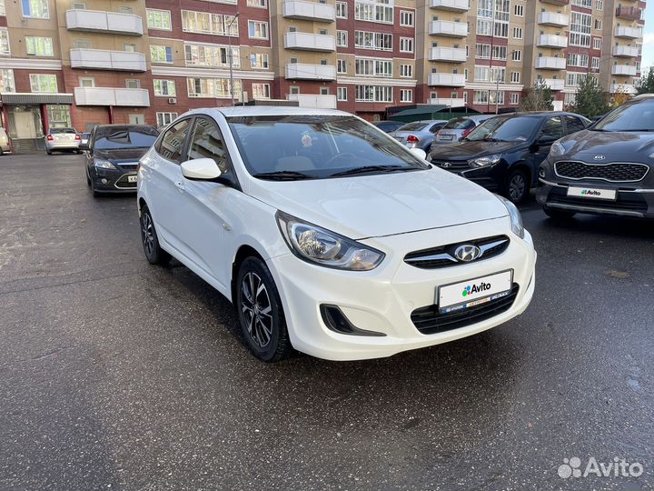 Hyundai Solaris 1.4 МТ, 2011, 130 664 км