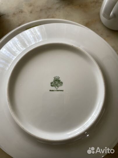 Винтажный сервиз Jlmenau чайно- кофейный