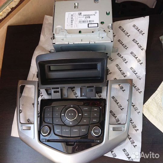 Комплект штатной магнитолы chevrolet cruze