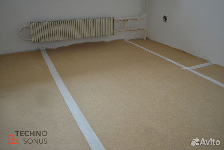 Подложка звукоизоляционная Виброфлор