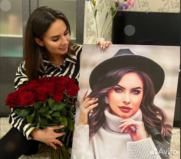 Необычный портрет