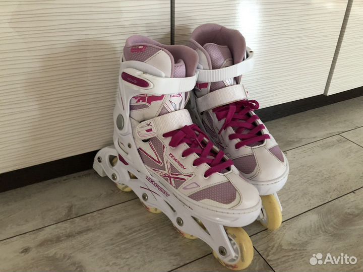 Роликовые коньки tempish раздвижные(37-40)