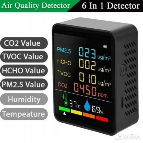 Многофункциональный измерить углекислого газа