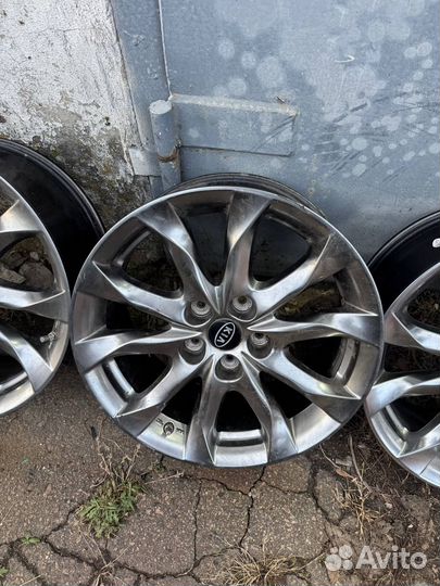 Литые диски r17 5x114 3 бу