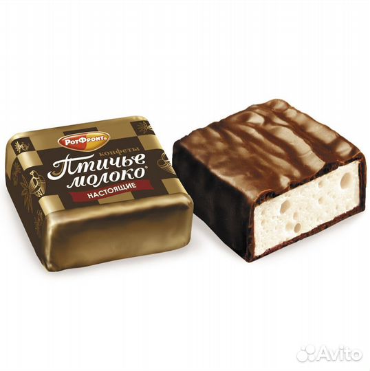Конфеты Птичье молоко сливочно-ванильное 225г