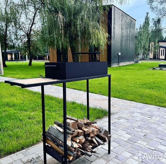 Мангал в стиле лофт в наличи