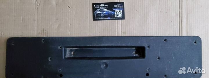 Накладка под номер Mercedes W166 ML/GLE