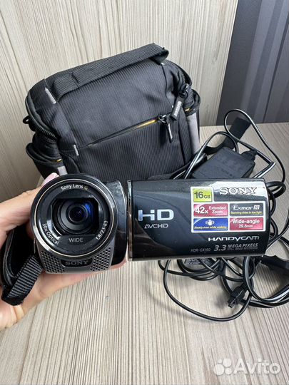 Видеокамера sony handycam