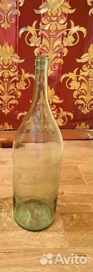 Бутылка стеклянная 3.5 литра