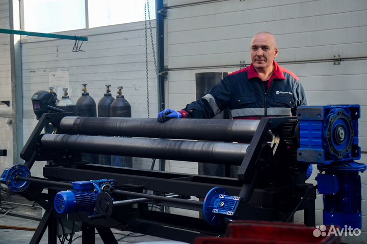 Вальцы трехвалковые