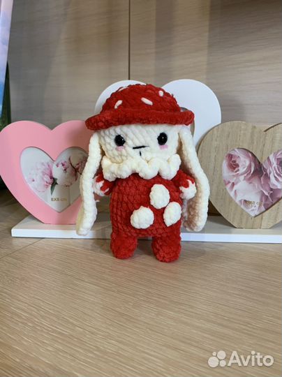 Вязанные зайчики 