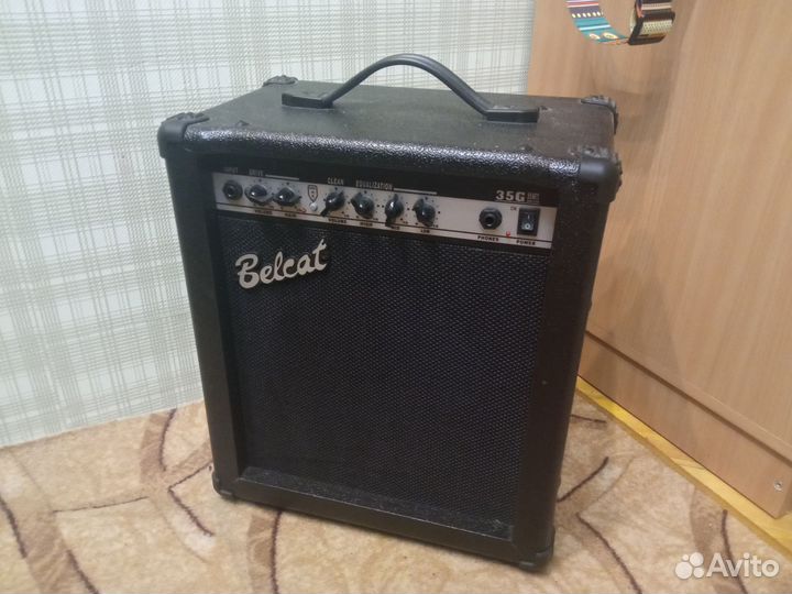 Электрогитара fender squier с комбо усилителем