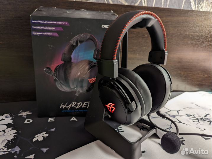 Проводные наушники dexp Warder черный