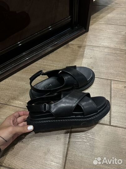 Босоножки женские 36 размер черные