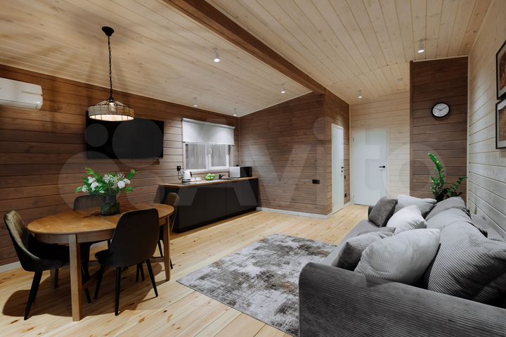 Дом 82 м² на участке 100 сот.