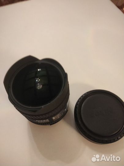 Объектив nikon AF fisheye nikkor 16mm 1:2.8D