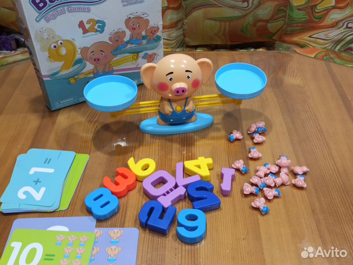 Игра весы поросята