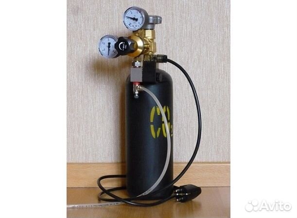 Баллонные системы CO2 для аквариума