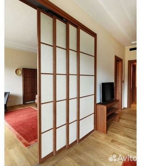 Межкомнатные перегородки. Раздвижные перегородки